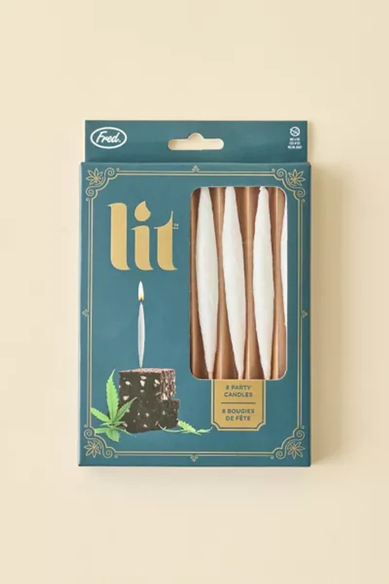 Fred & Friends Lit Party Candle Set