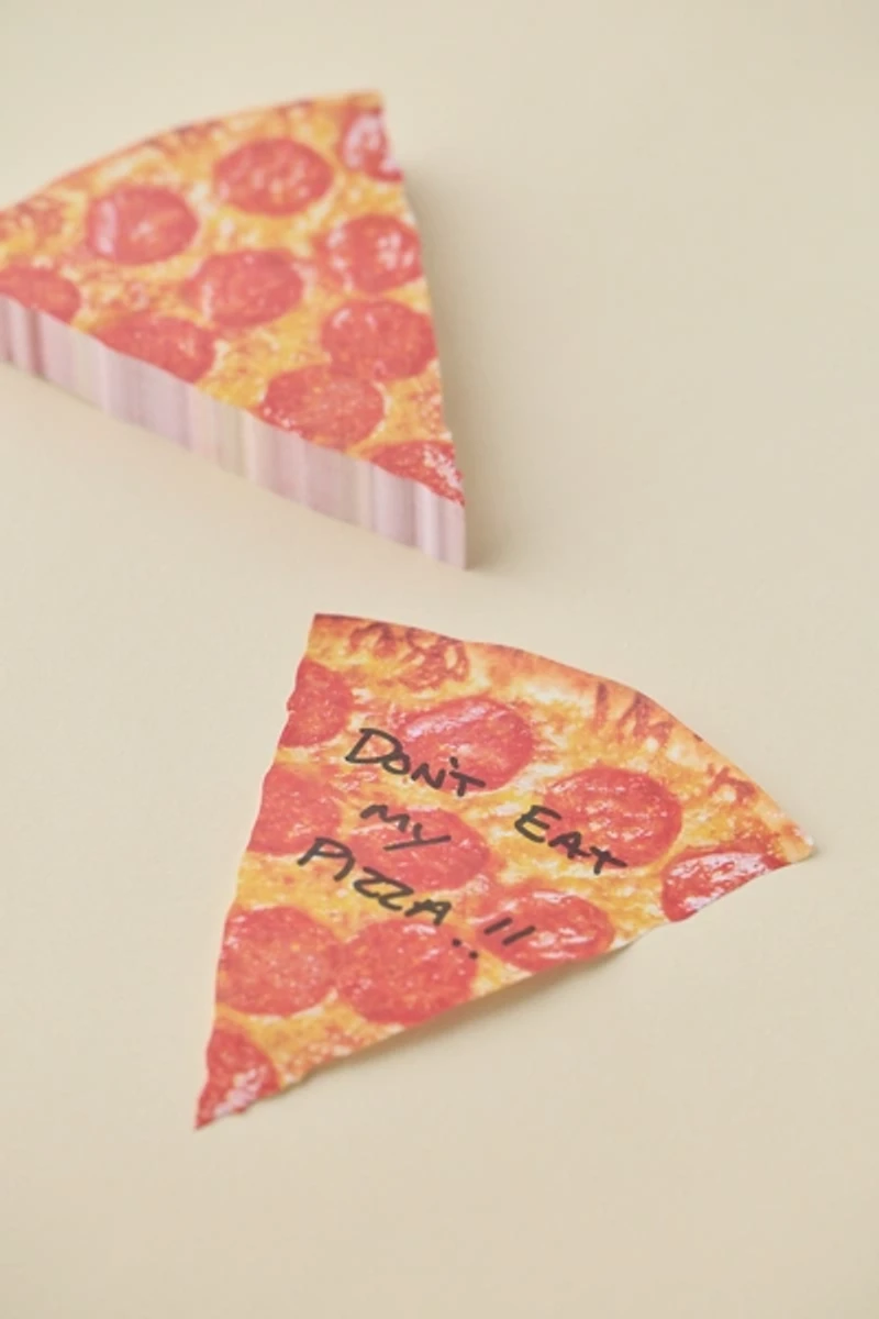 Pizza Slice Shaped Sticky Notepad