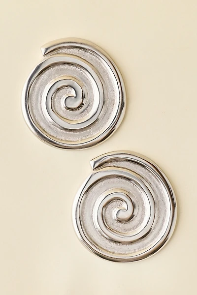Spiral Aluminum Coaster - Set Of 2