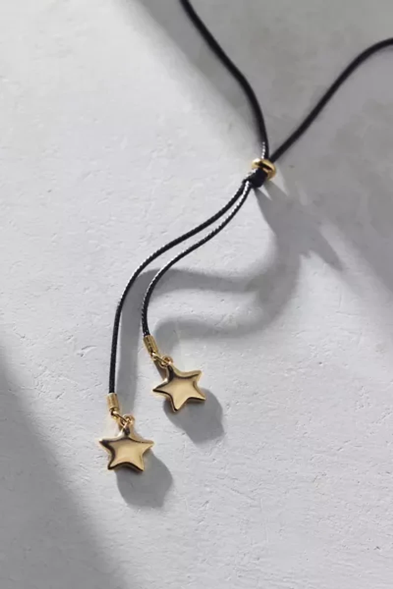 Cosmic Shores Corded Bolo Necklace