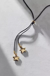 Cosmic Shores Corded Bolo Necklace