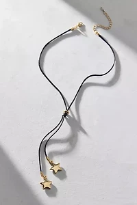 Cosmic Shores Corded Bolo Necklace