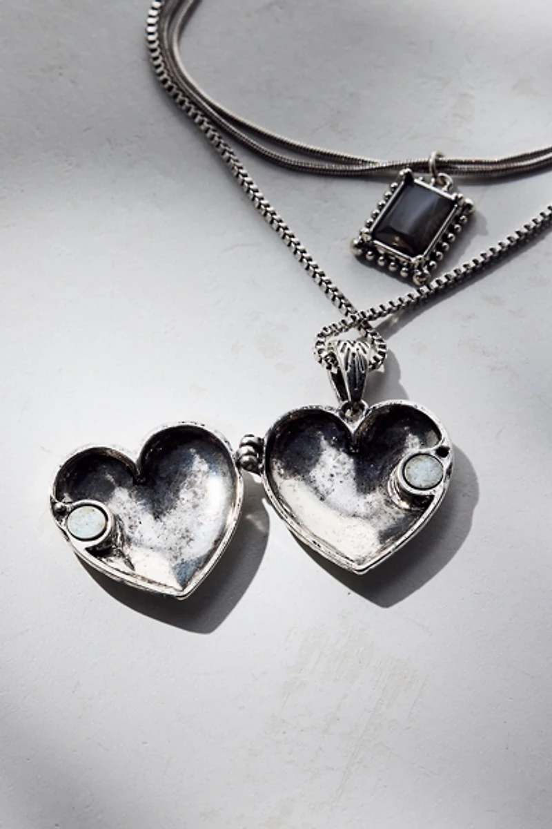 As You Are Locket Layered Necklace
