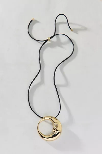 Cosmic Shores Pendant Corded Necklace