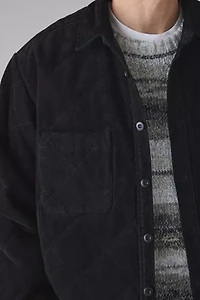 925 Originals Quilted Corduroy Shirt Jacket