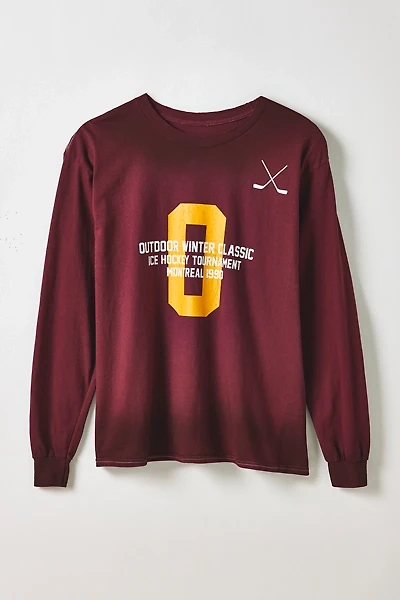 Hockey Outdoor Classic Graphic Long Sleeve Tee