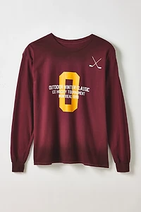 Hockey Outdoor Classic Graphic Long Sleeve Tee
