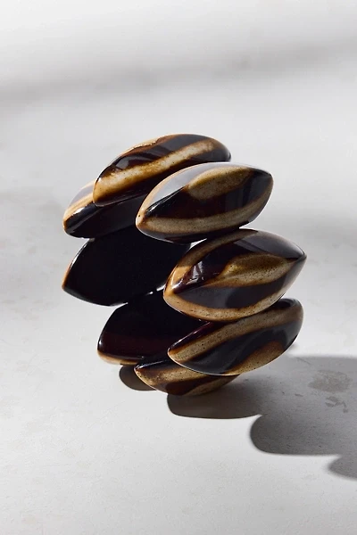 Chunky Stone Stretch Bangle Bracelet