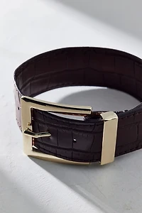 Cinched Belted Bangle Bracelet