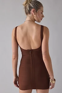 UO Bound Together Bandage Bodycon Mini Dress
