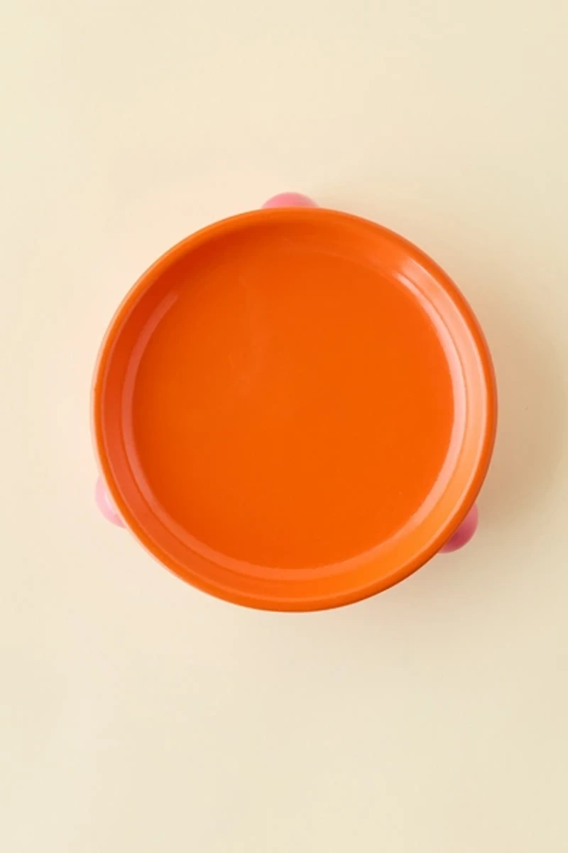 Raised Colorblock Mango Wood Catch-All Dish