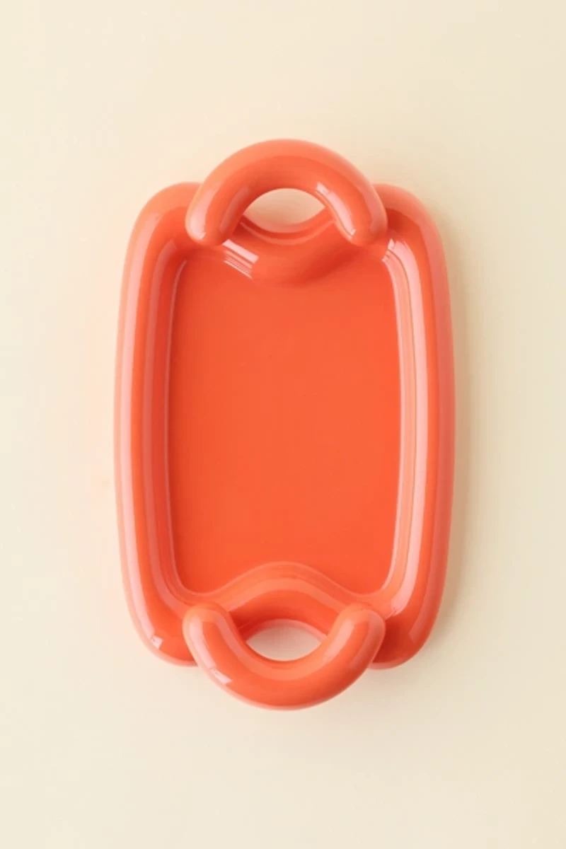 Zaya Bubbled Ceramic Trinket Tray