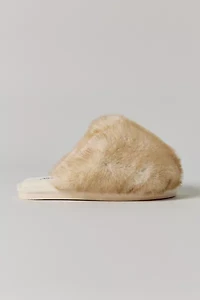 Steve Madden Poof Faux Fur Mule Slippers