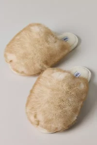 Steve Madden Poof Faux Fur Mule Slippers