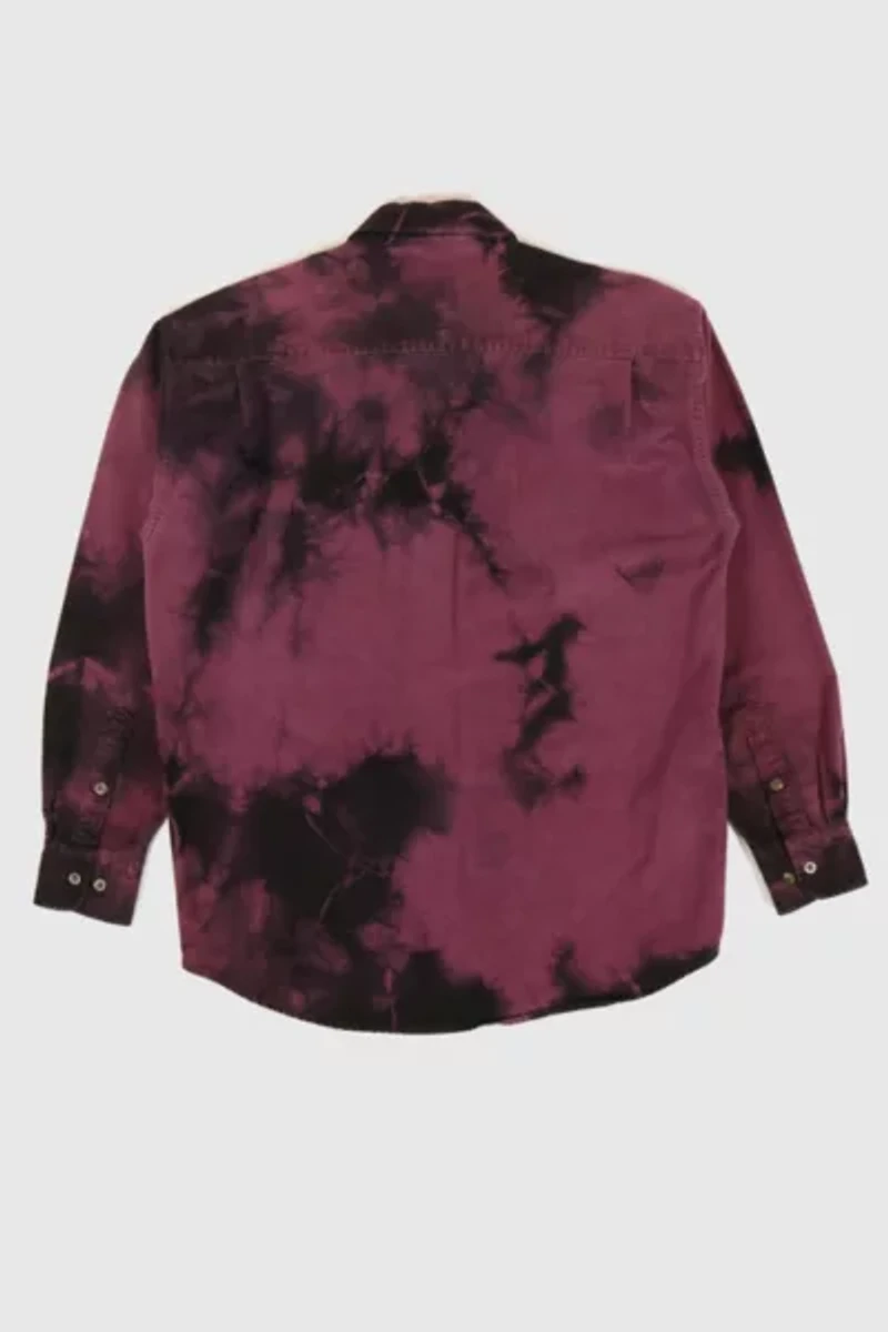 Vintage Cabela's Tie Dye Flannel Shirt