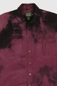Vintage Cabela's Tie Dye Flannel Shirt
