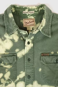 Vintage Woolrich Tie Dye Button-Down Shirt