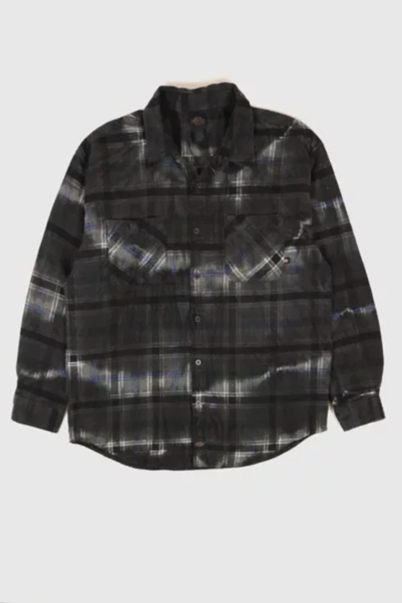 Vintage Dickies Flannel Button-Down Shirt