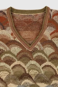 Vintage Scallop Sweater