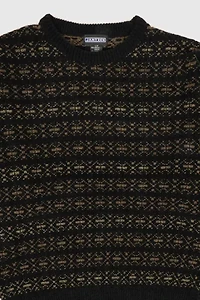 Vintage Patterned Sweater