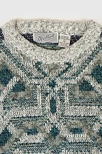 Vintage Geometric Sweater