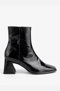 Intentionally Blank Taffy Patent Leather Heeled Boot