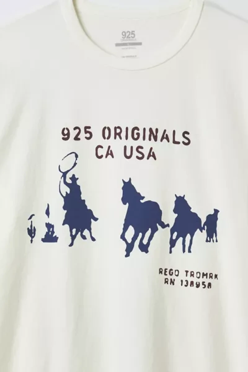 925 Originals Cowboy Graphic Tee