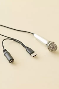 Mini Plug-In Microphone