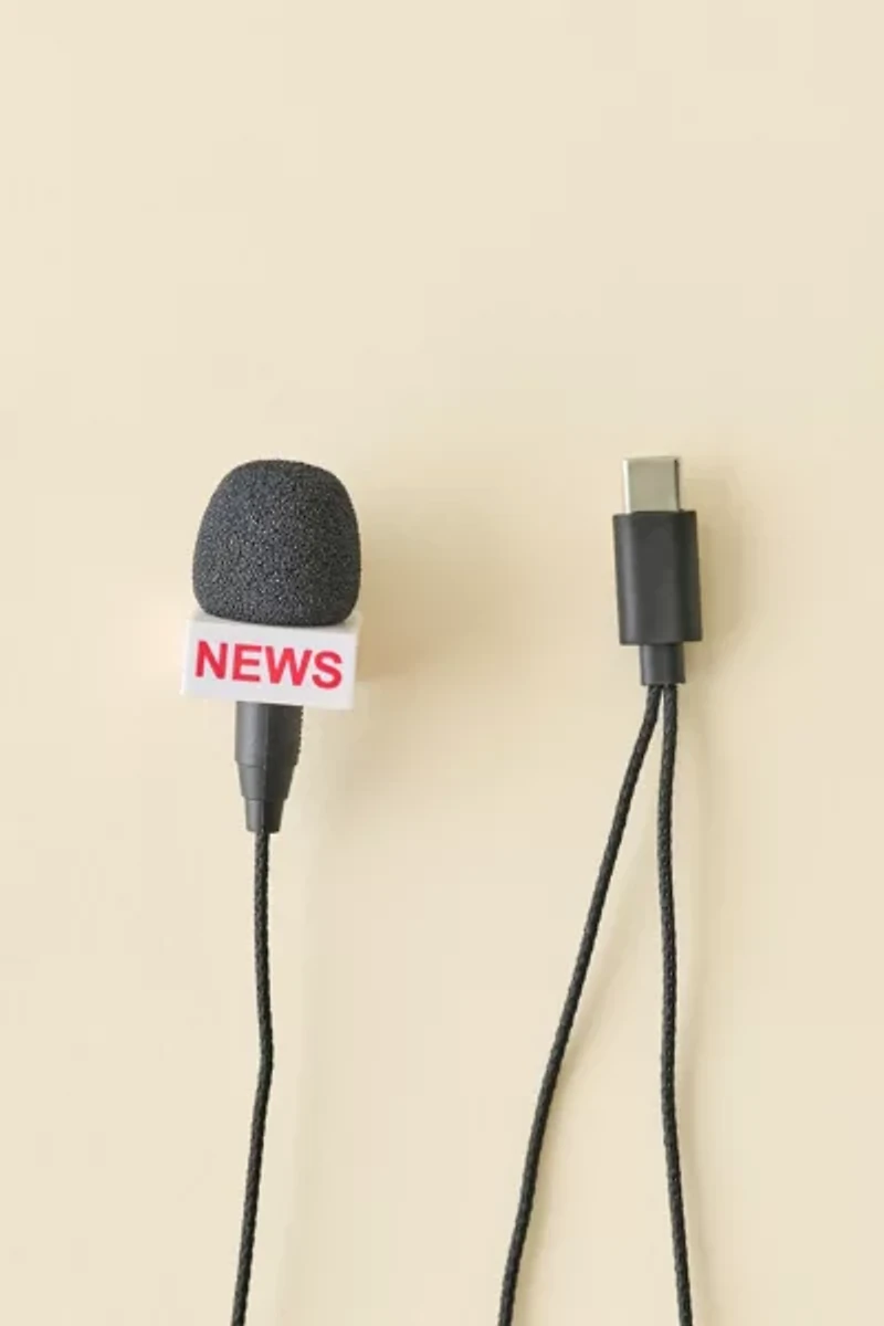 Breaking News Mini Microphone