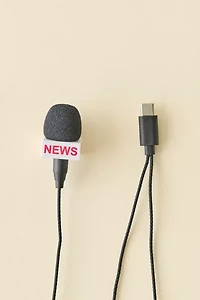 Breaking News Mini Microphone
