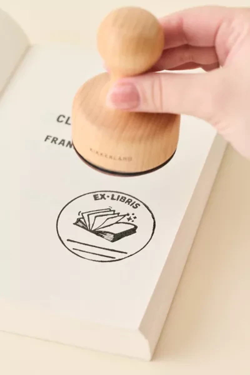 Ex Libris Book Stamp