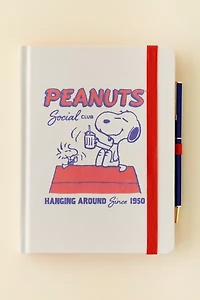 Graphique X Peanuts 75th Anniversary Social Club Fabric-Covered Journal