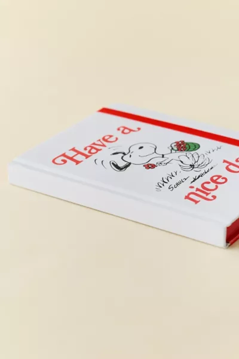 Graphique X Peanuts 75th Anniversary Have A Nice Day Fabric-Covered Journal