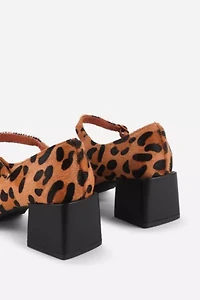 Intentionally Blank Christopher Cowhide Heel