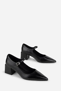 Intentionally Blank Bond Leather Heels