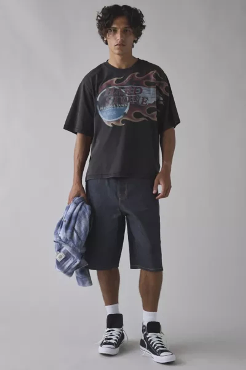 HARDSTONE – Engineered By GUESS Fire Graphic Tee