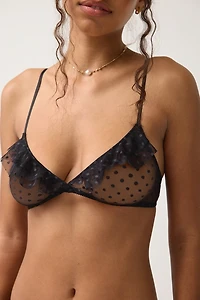 Only Hearts Coucou Lola Bunny Ruffle Triangle Bralette