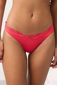 Only Hearts Delicious With Lace Vintage Thong