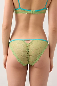 Only Hearts Sweet Nothings Sheer Lace Cheeky Undie