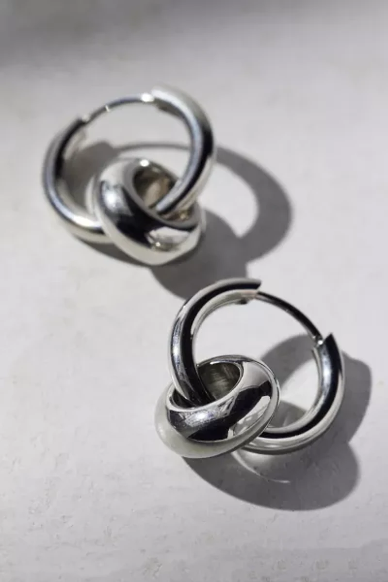 Lucas Double Hoop Earring