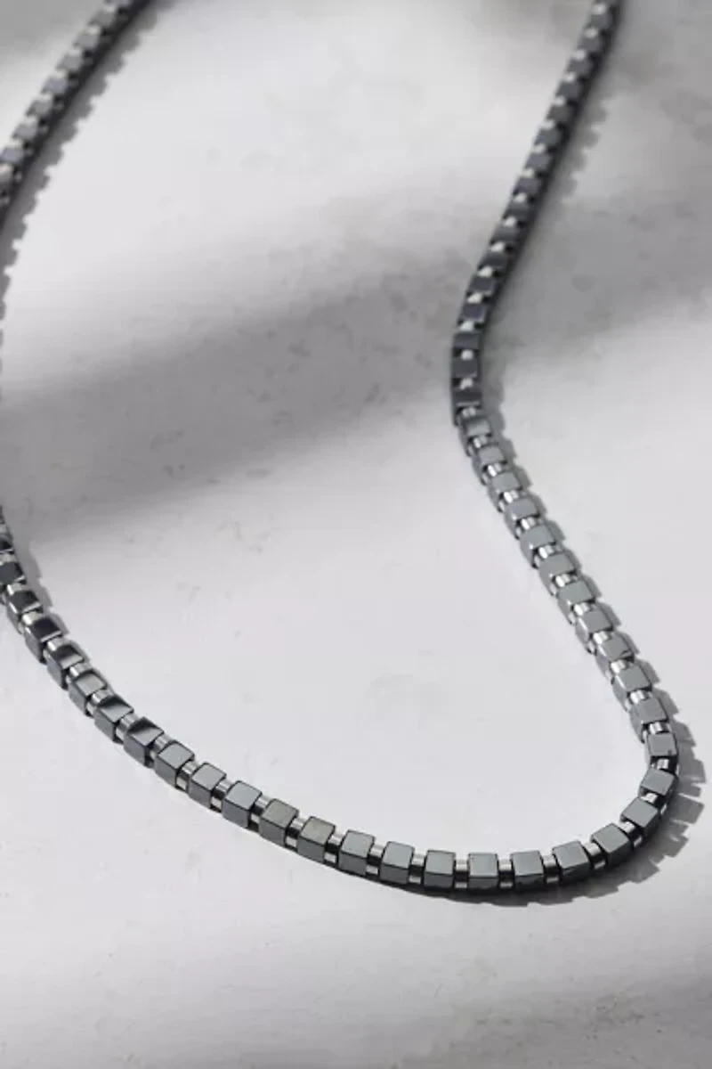 Shiloh Squared Metal Necklace