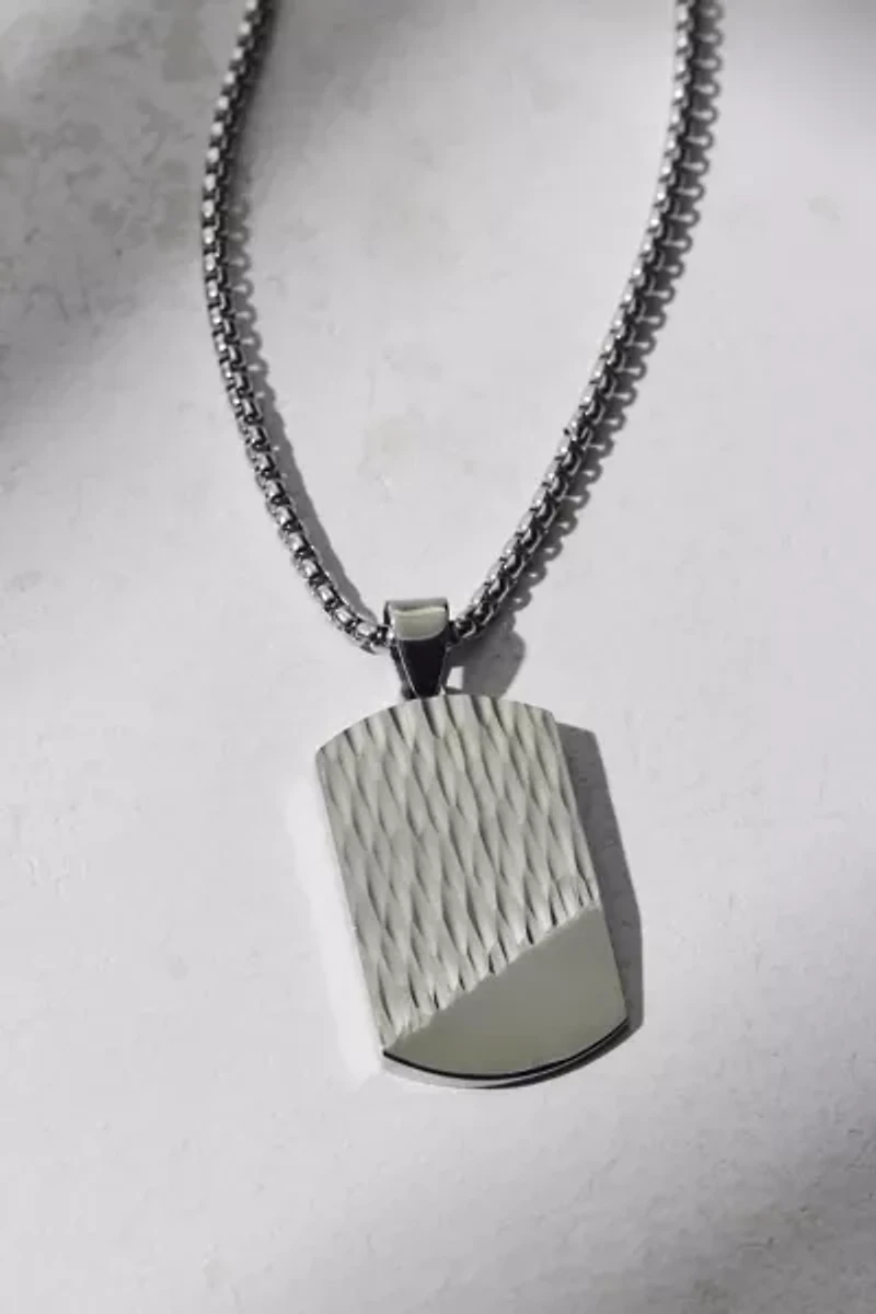 Tate Tag Pendant Necklace