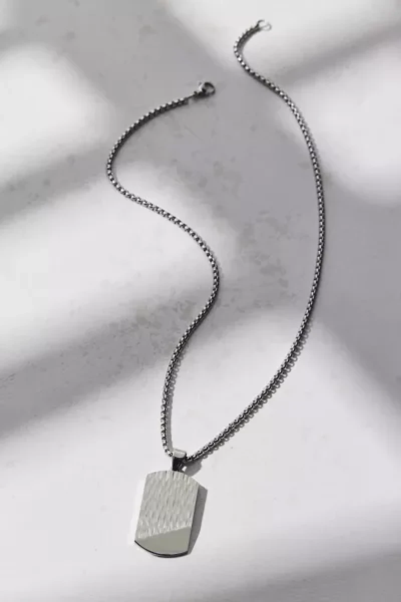 Tate Tag Pendant Necklace