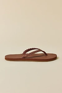Hari Mari Women's Meadows Braided Flip Flop Sandals