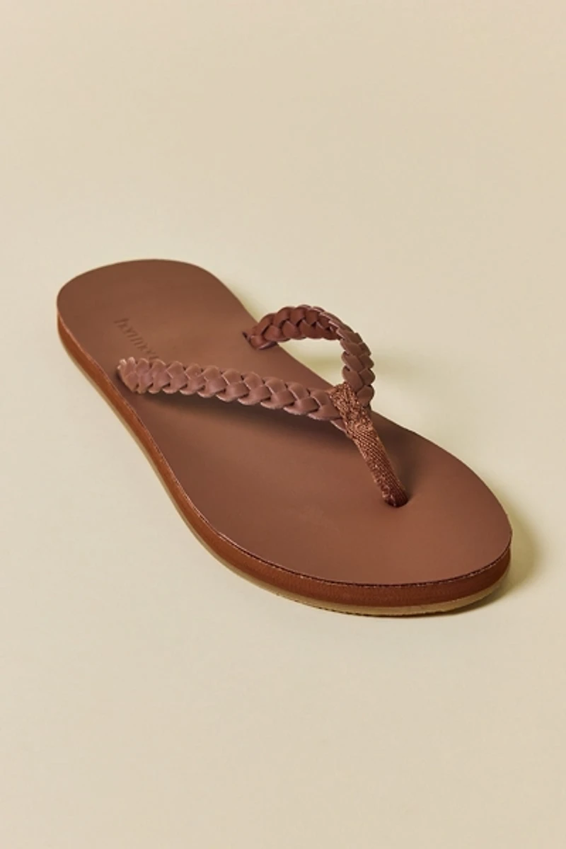 Hari Mari Women's Meadows Braided Flip Flop Sandals