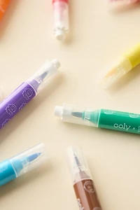 OOLY X Peanuts Double-Ended Brush & Stamp Marker Set