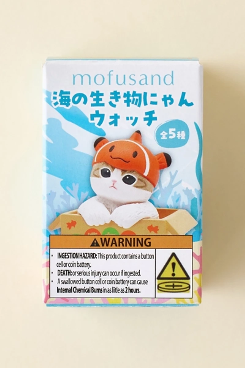 Mofusand Marine Life Meow Watch Blind Box Figure Clock