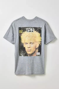 Billy Idol Spin Magazine Graphic Tee