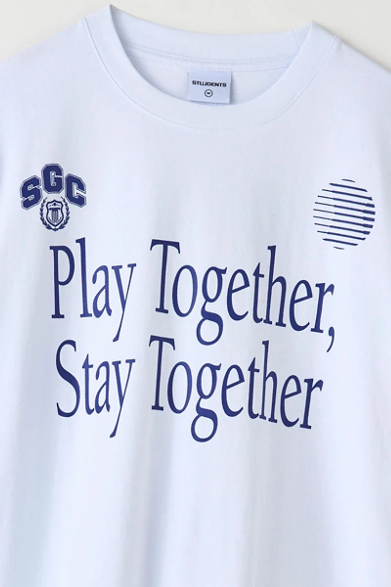 Students Golf Play Together Stay Graphic Tee