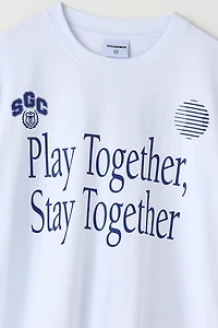 Students Golf Play Together Stay Graphic Tee